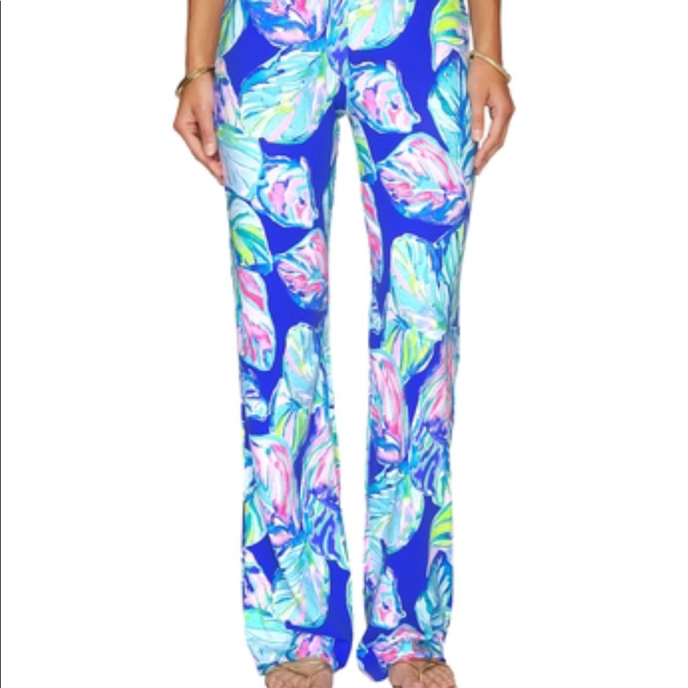 DISO lilly Pulitzer Georgia May pants xs del sol